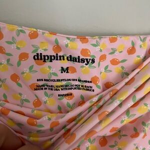 Dippin' Daisy's Pink Lemon Print Bikini